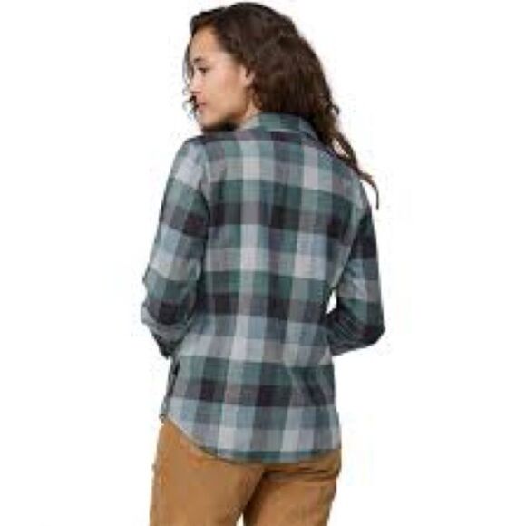 All in Motion Plaid casual button down long sleeve shirt Shirket NWT - Picture 10 of 11